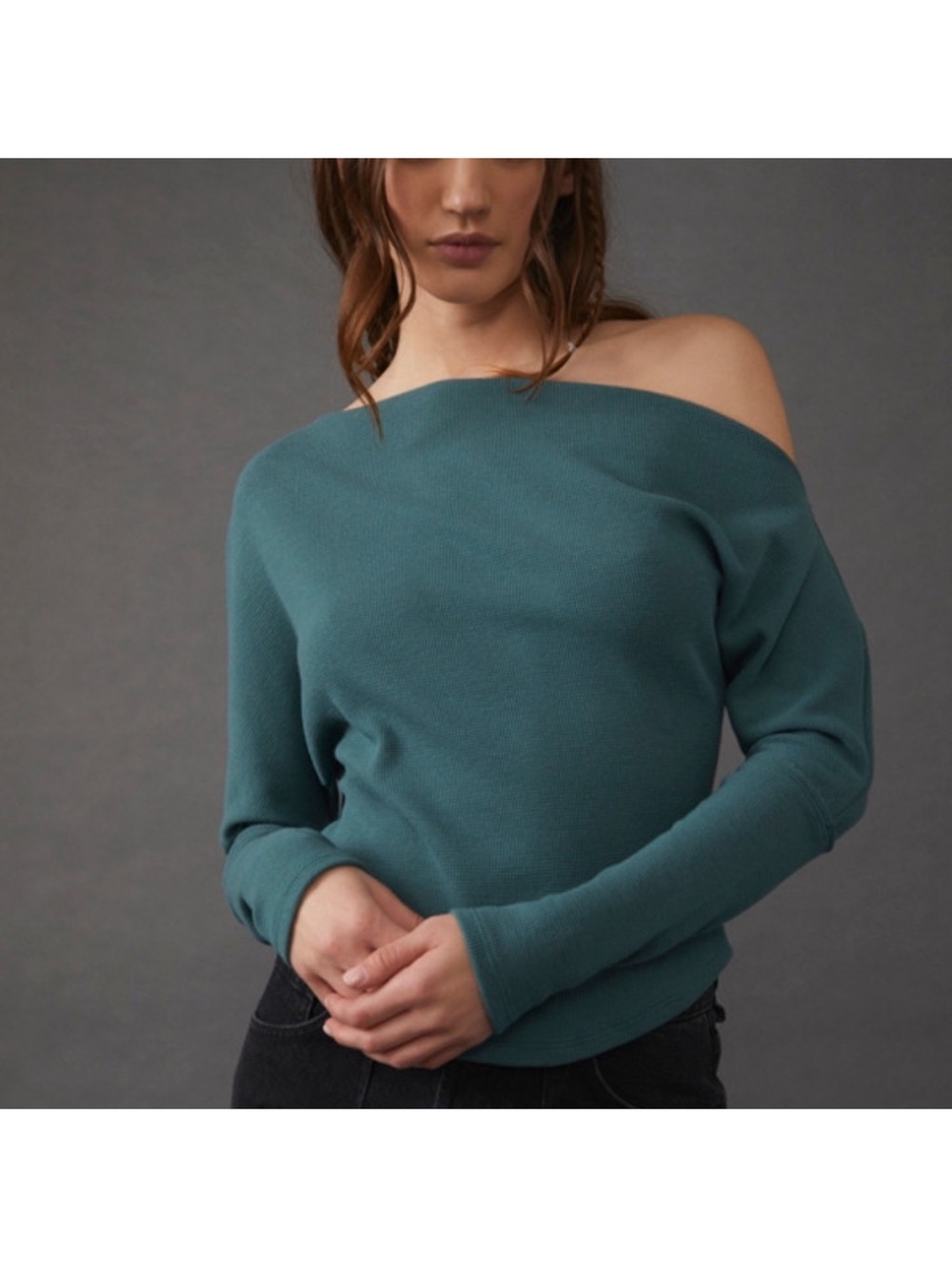 Freeโ People Fuji Thermal Top in Jaded